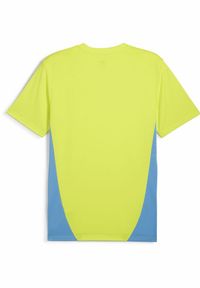 Puma - Męska koszulka treningowa Manchester City PUMA Yellow Glow Magic Blue. Kolor: żółty, wielokolorowy, niebieski. Sport: fitness
