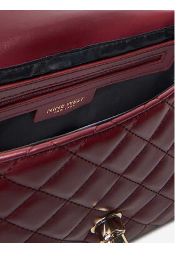 Nine West Torebka CEO-IDAHO-LDA8004 Bordowy. Kolor: czerwony