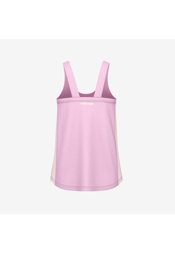 Head - SPIRIT Tank Top Girls. Kolor: fioletowy, różowy, wielokolorowy. Sport: tenis