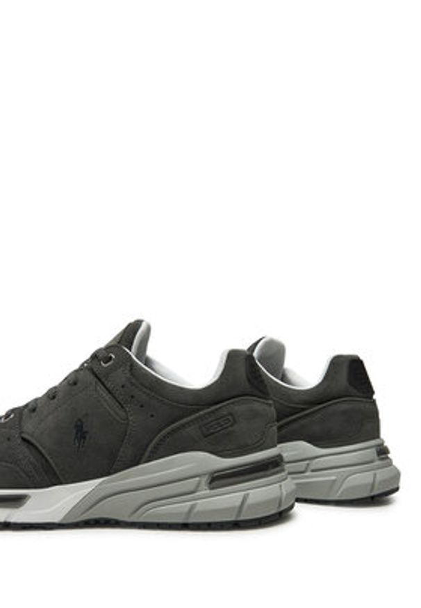 Polo Ralph Lauren Sneakersy Trackstr 250 809955688002 Szary. Kolor: szary. Materiał: zamsz, skóra