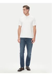 Calvin Klein Polo Supima LV04LB276G Biały Regular Fit. Typ kołnierza: polo. Kolor: biały. Materiał: bawełna #4