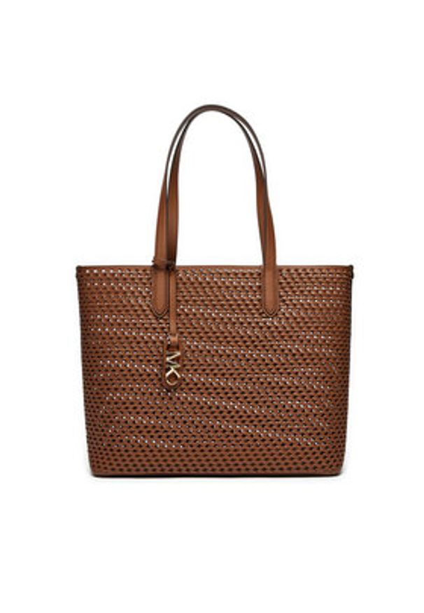 MICHAEL Michael Kors Torebka Eliza 30T4GZAT4L Brązowy. Kolor: brązowy. Materiał: skórzane