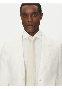 BOSS Krawat H-Tie 7,5 Cm-222 50538976 Biały. Kolor: biały. Materiał: syntetyk #3