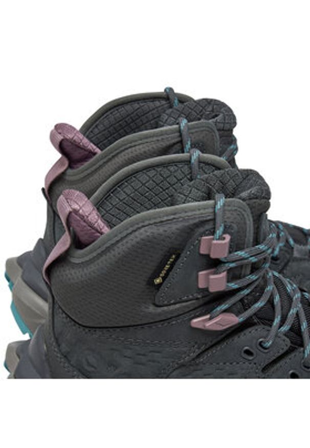 HOKA - Hoka Trekkingi Kaha 2 Gtx GORE-TEX 1123156 Szary. Kolor: szary. Materiał: skóra, nubuk