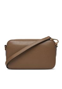 TOMMY HILFIGER - Tommy Hilfiger Torebka Th Icon Camera Bag AW0AW18120 Brązowy. Kolor: brązowy. Materiał: skórzane #4