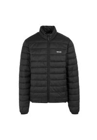 Regatta - Męska Ocieplana Kurtka Marizion. Kolor: czarny. Materiał: puch. Sport: turystyka piesza #1