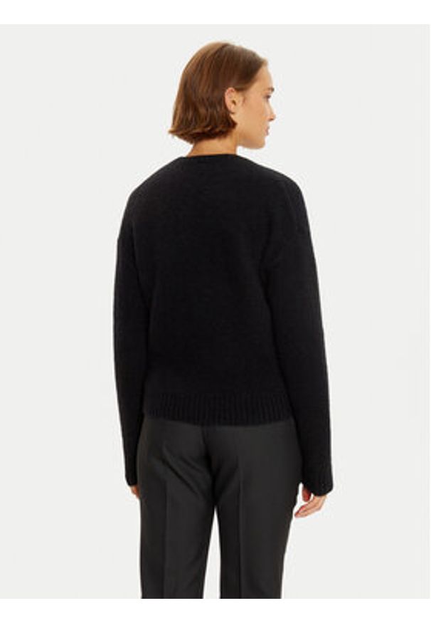 Marciano Guess Sweter 4BGR15 5786Z Czarny Regular Fit. Kolor: czarny. Materiał: wełna, syntetyk