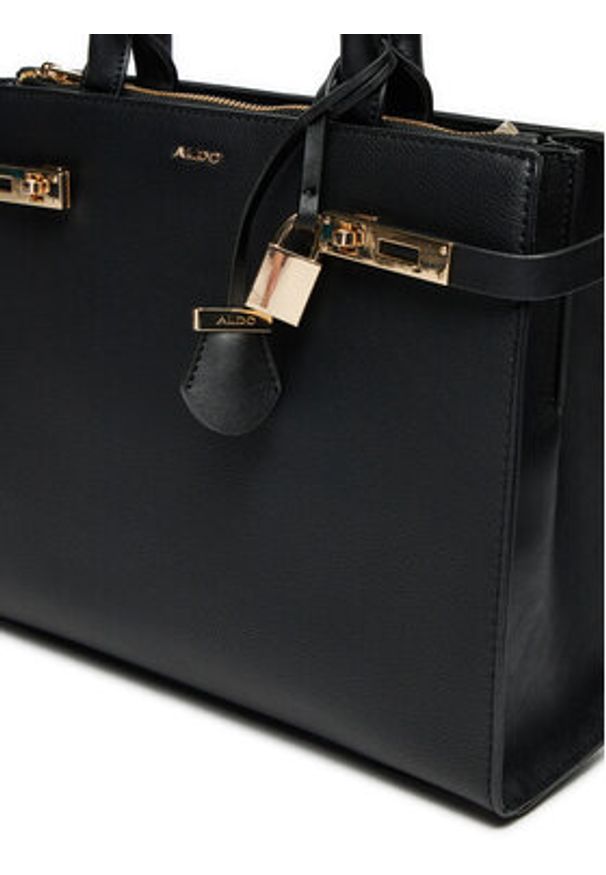 Aldo Torebka 13723414 Czarny. Kolor: czarny. Materiał: skórzane