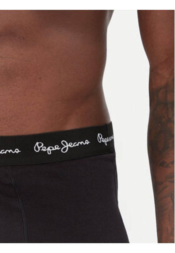 Pepe Jeans Komplet 3 par bokserek PMU10989 Czarny. Kolor: czarny. Materiał: bawełna