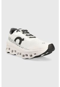 On Running - On-running buty do biegania Cloudmonster 6198285 kolor biały 6198285-285. Zapięcie: sznurówki. Kolor: biały. Materiał: materiał, tworzywo sztuczne, włókno, guma. Szerokość cholewki: normalna. Sport: bieganie #5