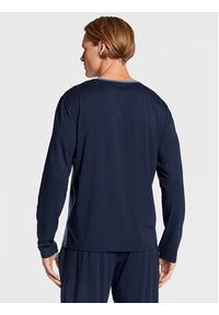 BOSS - Boss Koszulka piżamowa Balance 50479293 Niebieski Regular Fit. Kolor: niebieski. Materiał: bawełna