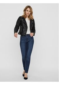 Vero Moda Kurtka z imitacji skóry Kerri 10228728 Czarny Regular Fit. Kolor: czarny. Materiał: skóra #9