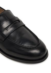 Calvin Klein Półbuty Ess Rubber Penny Loafer Pol Lth HM0HM02025 Czarny. Kolor: czarny. Materiał: skóra #4