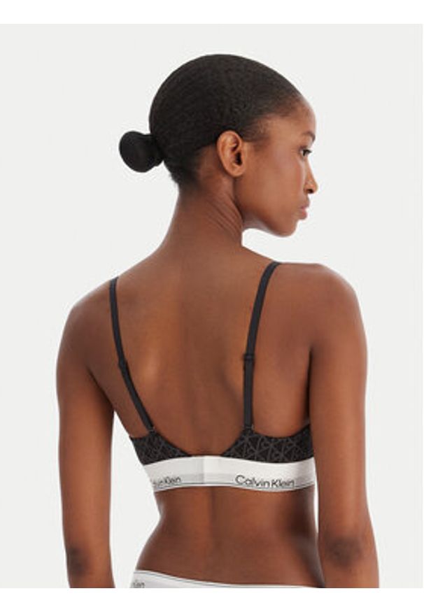 Calvin Klein Underwear Biustonosz braletka LV00QF8498 Czarny. Kolor: czarny. Materiał: bawełna