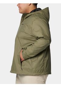 columbia - Płaszcz przeciwdeszczowy męski Columbia Watertight II. Kolor: zielony