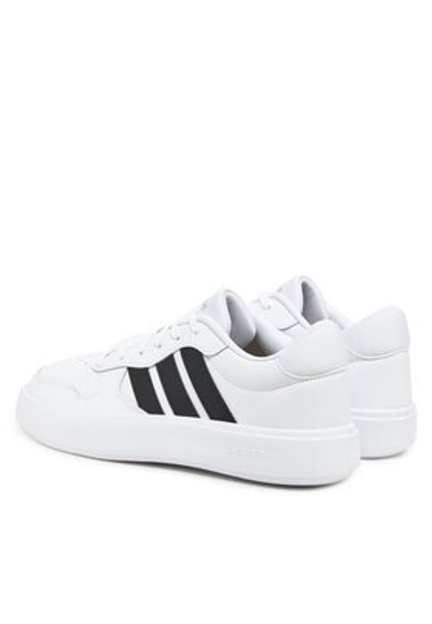 Adidas - adidas Sneakersy Litecourt IH0856 Biały. Kolor: biały. Materiał: skóra