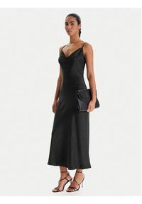 Guess Sukienka koktajlowa W6RK50 WJ732 Czarny Regular Fit. Kolor: czarny. Materiał: syntetyk. Styl: wizytowy #3