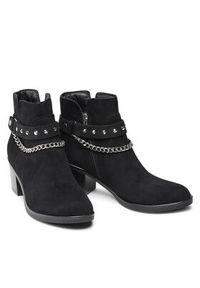 Jenny Fairy Botki LS5293-08 Czarny. Kolor: czarny. Materiał: materiał #6