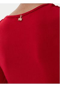 Artigli Sukienka koktajlowa ACAB003156 Bordowy. Kolor: czerwony. Materiał: syntetyk. Styl: wizytowy #5