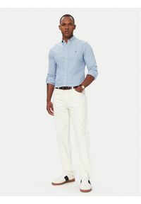 Polo Ralph Lauren Koszula 710804257509 Niebieski jasny Regular Fit. Typ kołnierza: polo. Kolor: niebieski. Materiał: bawełna #1
