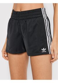 Adidas - adidas Szorty sportowe 3-Stripes FM2610 Czarny Regular Fit. Kolor: czarny. Materiał: syntetyk #1