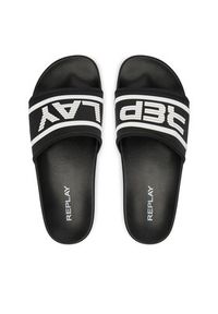 Replay - REPLAY Klapki GMF1A .000.C0078S Czarny. Kolor: czarny. Materiał: syntetyk #6
