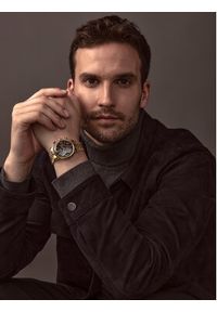 Timex Zegarek Marlin® Quartz Chronograph TW2W59900 Złoty. Kolor: złoty #5
