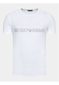 Emporio Armani Underwear T-Shirt 111035 3R516 00010 Biały Regular Fit. Kolor: biały. Materiał: bawełna