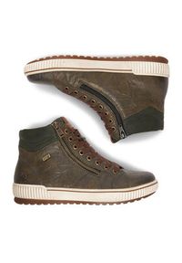 Remonte Sneakersy CEO-D0772-52 Khaki. Kolor: brązowy. Materiał: skóra #6