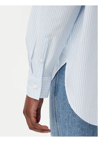 Calvin Klein Jeans Koszula J20J224436 Błękitny Relaxed Fit. Kolor: niebieski. Materiał: bawełna