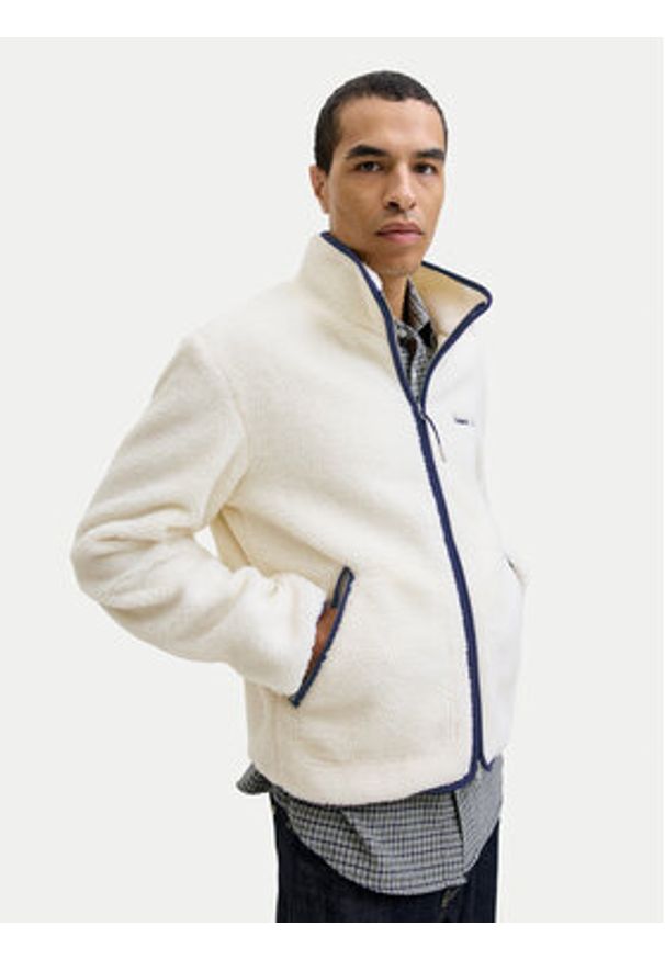 Jack & Jones Polar Norrebro 12282890 Écru Regular Fit. Materiał: syntetyk