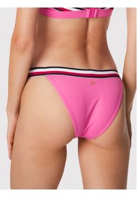 TOMMY HILFIGER - Tommy Hilfiger Dół od bikini Cheeky UW0UW02697 Różowy. Kolor: różowy. Materiał: syntetyk