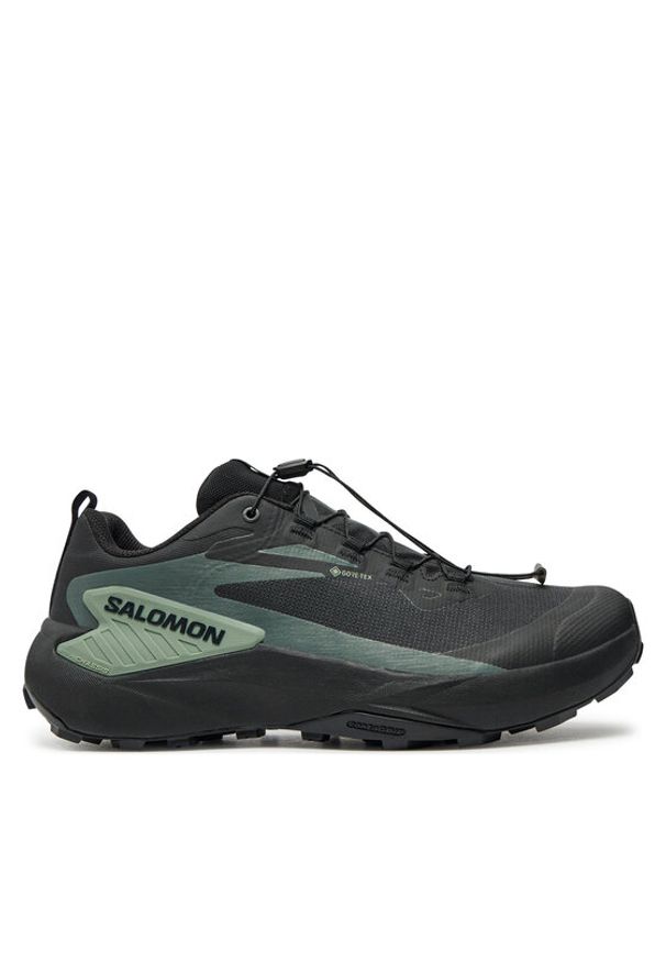 salomon - Salomon Buty do biegania Genesis Gore-Tex L47518700 Czarny. Kolor: czarny. Materiał: materiał. Technologia: Gore-Tex