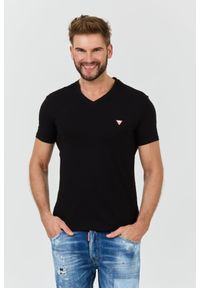 Guess - GUESS Czarny t-shirt Core Tee Str. Kolor: czarny