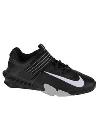 Nike - Męskie Buty Sportowe Savaleos Logo Low Cut. Kolor: czarny. Sezon: zima. Styl: sportowy #1