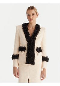 Babylon Marynarka S00750 Écru Regular Fit. Materiał: syntetyk #1