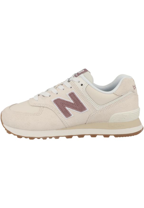 Buty Lifestyle New Balance Sneakers - Dla Kobiet Damskie. Okazja: na co dzień. Kolor: beżowy. Model: New Balance 574
