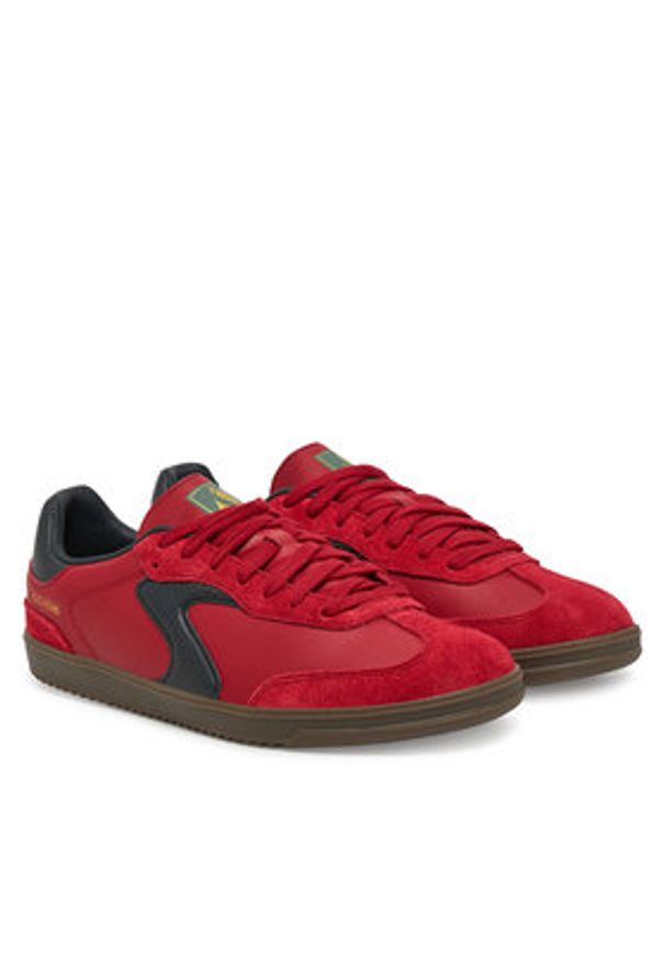 skechers - Skechers Sneakersy Hotshot - Roaver 254152/RDBK Czerwony. Kolor: czerwony. Materiał: skóra