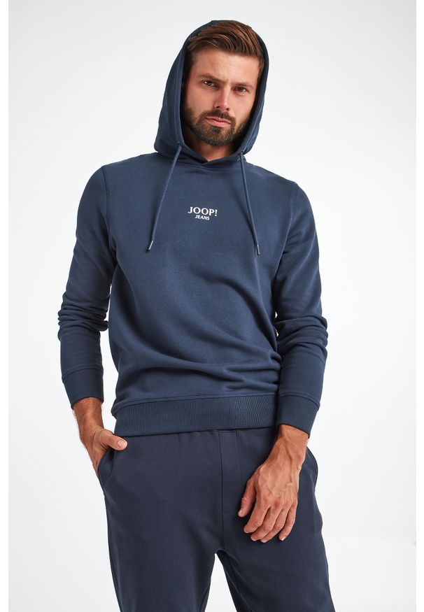 JOOP! Jeans - Bluza Skipper JOOP! JEANS. Typ kołnierza: kaptur. Wzór: nadruk