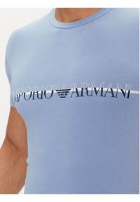 Emporio Armani Underwear T-Shirt 111035 4R729 03231 Niebieski Slim Fit. Kolor: niebieski. Materiał: bawełna #5