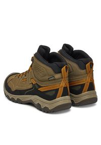 keen - Keen Trekkingi Targhee IV Mid Wp 1030688 Zielony. Kolor: zielony. Materiał: nubuk, skóra. Sport: turystyka piesza #6