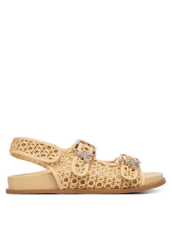 Sandały Patrizia Pepe. Kolor: beżowy