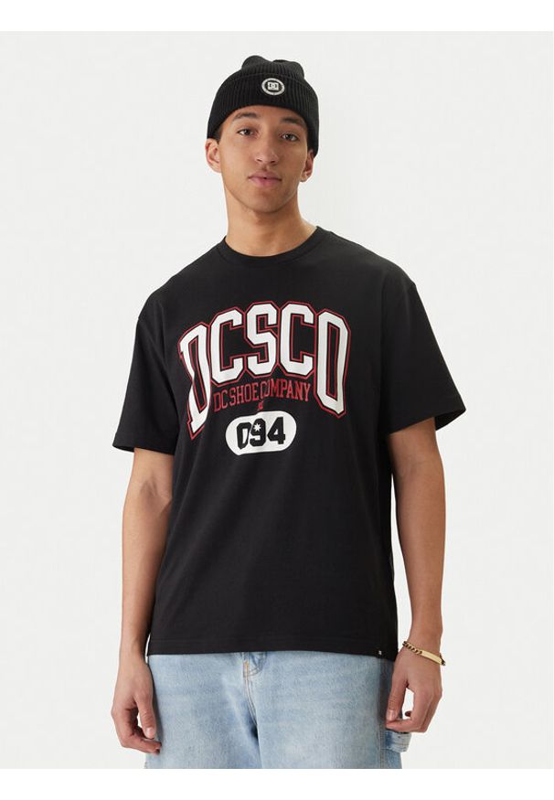 DC Shoes T-Shirt Elective EDYZT04361 Czarny Regular Fit. Kolor: czarny. Materiał: bawełna