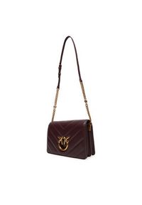 Pinko - PINKO Torebka Love Click Classic PE 25 PLTT 100063 A136 Fioletowy. Kolor: fioletowy. Materiał: skórzane #3