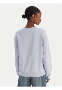 Calvin Klein Jeans Bluza Monologo LV047B234G Fioletowy Regular Fit. Kolor: fioletowy. Materiał: bawełna #5