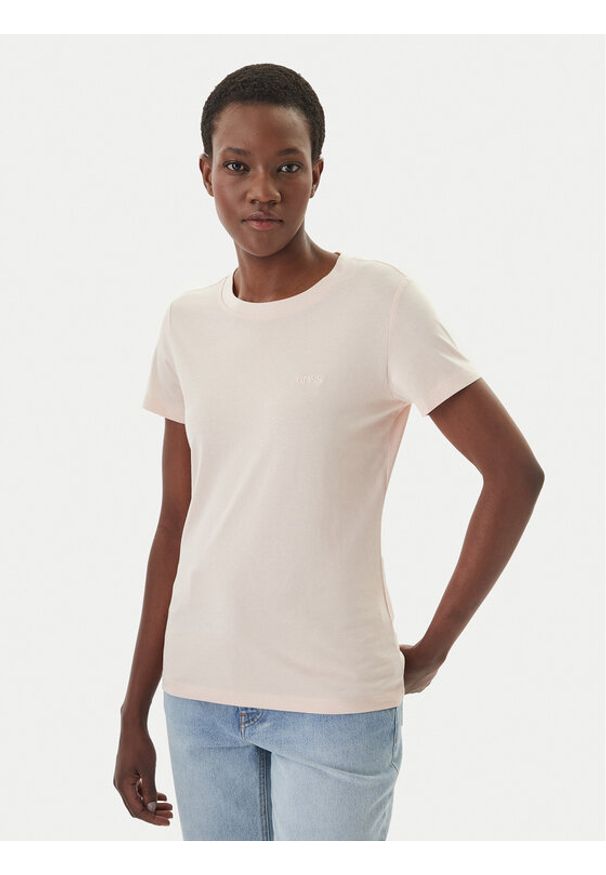 BOSS T-Shirt C_Esogo_1 50506973 Różowy Regular Fit. Kolor: różowy. Materiał: bawełna