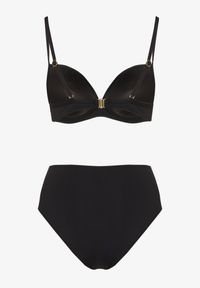 Renee - Czarne Basicowe Bikini Biustonosz i Majtki Figi Natonea. Kolor: czarny