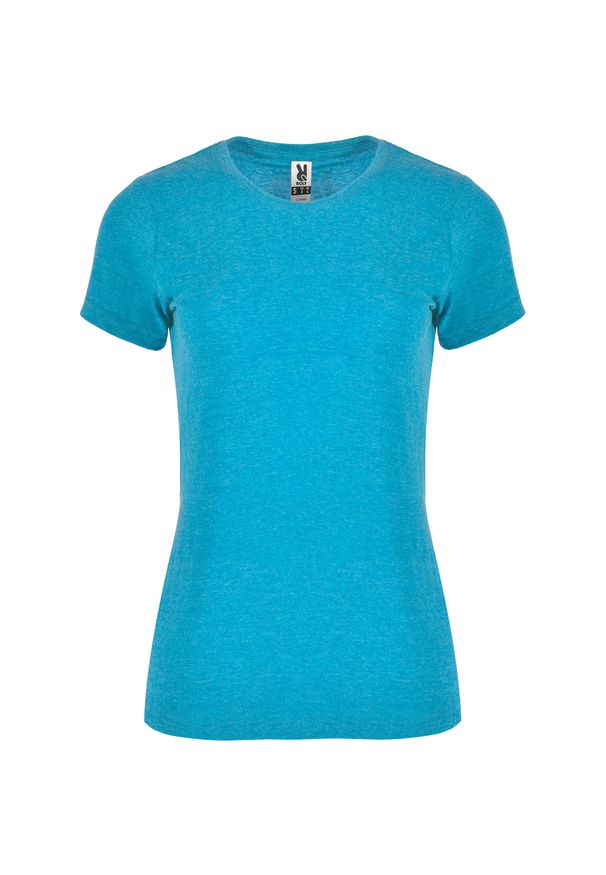 ROLY - Damska Koszulka Fox. Kolor: niebieski. Sport: turystyka piesza