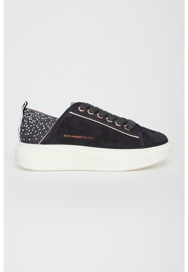 Alexander Smith - Sneakersy damskie skórzane Wembley ALEXANDER SMITH. Materiał: skóra