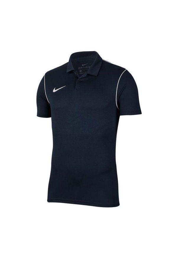 Nike - Męska Koszulka Polo Park 20 DriFIT. Typ kołnierza: polo. Kolor: niebieski